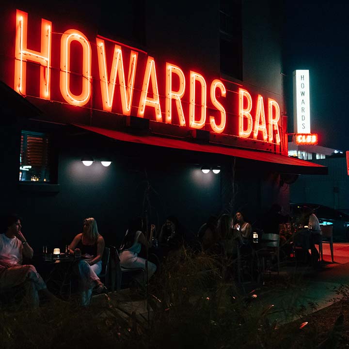 Howard's Bar and Club — lively neighborhood bar and live music venue near 1505 W. 12th Street