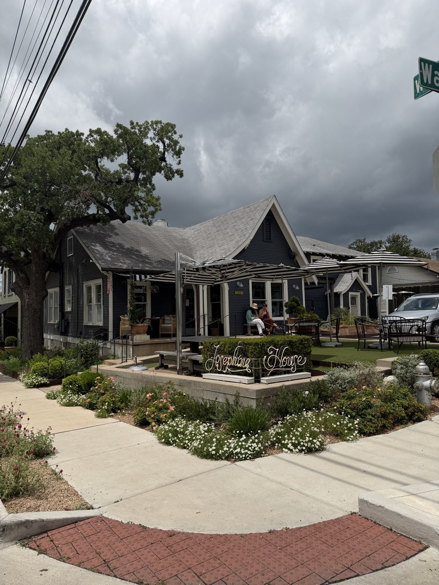 Josephine House cafe and brunch restaurant in Historic Clarksville, Austin